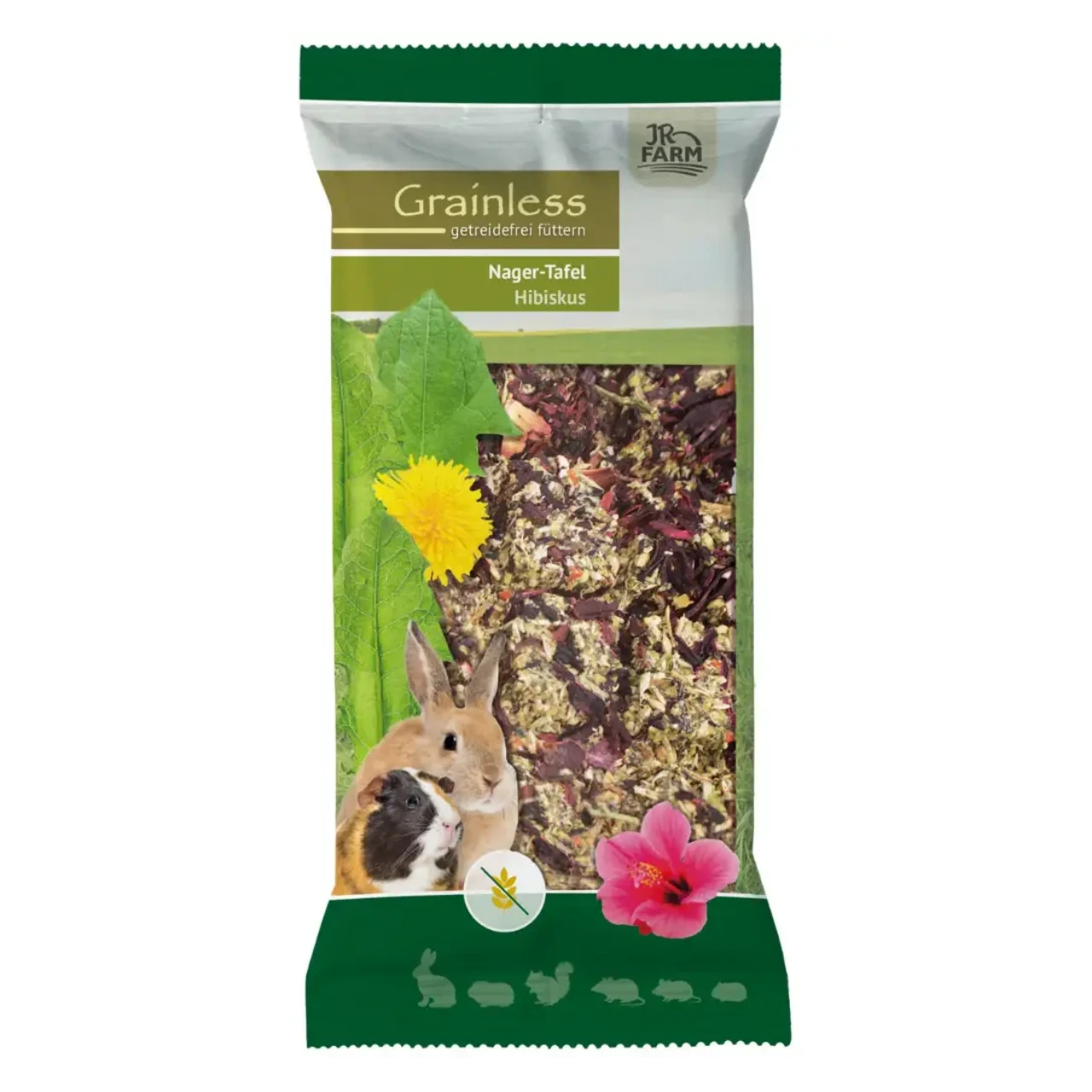JR Farm Grainless Hibiscusbar til gnavere 125 g